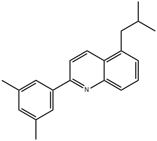 2-(3,5-二甲基苯基)-5-异丁基喹啉,2-(3,5-Dimethylphenyl)-5-Isobutylquinoline