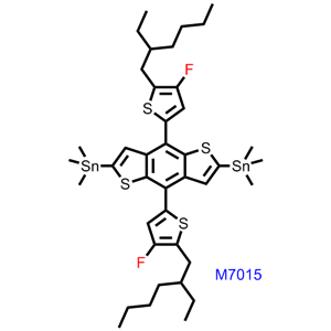 M7015,(4,8-bis(5-(2-ethylhexyl)- 4-fluorothiophen-2-yl)benzo [1,2-b:4,5-b