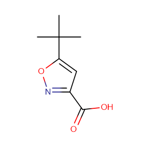 5-叔丁基异噁唑-3-甲酸,3-Isoxazolecarboxylicacid,5-(1,1-dimethylethyl)-(9CI)