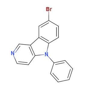 8-溴-5-苯基-5H-吡啶并[4,3-b]吲哚,8-bromo-5-phenylpyrido[4,3-b]indole