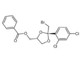 顺式溴代酯,cis-[2-Bromomethyl-2-(2,4-dichlorophenyl)-1,3-dioxolan-4-yl]methyl Benzoate