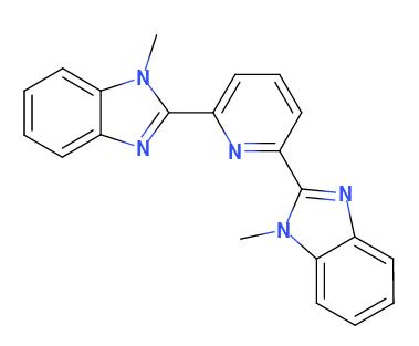 2,6-双(N-甲基苯并咪唑-2-)吡啶,2,6-bis(1-methyl-1H-benzo[d]imidazol-2-yl)pyridine