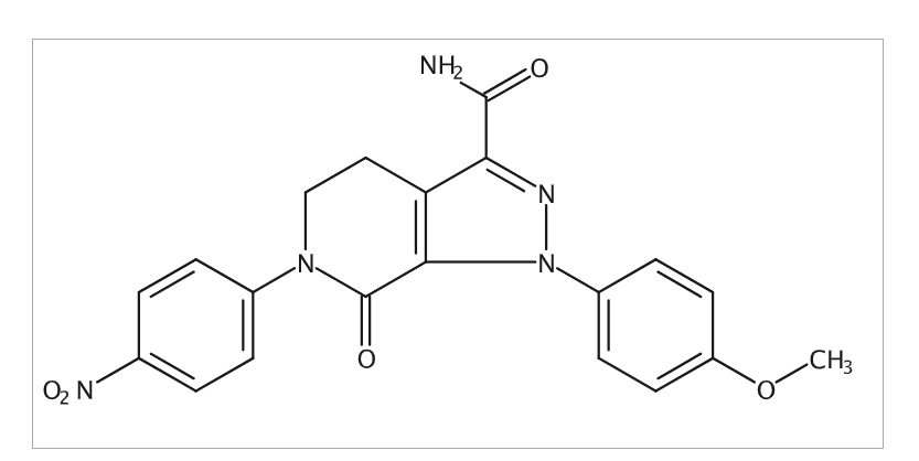 阿哌沙班杂质,4,5,6,7-Tetrahydro-1-(4-methoxyphenyl)-6-(4-nitrophenyl)-7-oxo-1H-pyrazolo[3,4-c]pyridine-3-carboxamide