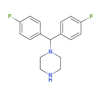 4,4'-二氟苯甲哌嗪,1-[bis(4-fluorophenyl)methyl]piperazine