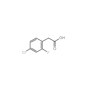 4-氯-2-氟苯基乙酸,2-(4-chloro-2-fluorophenyl)acetic acid