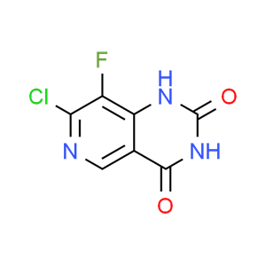 7-chloro-8-fluoropyrido[4,3-d]pyrimidine-2,4(1H,3H)-dione