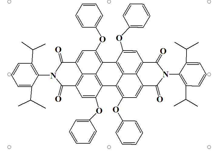 2,9-双(2,6-二异丙基苯基)-5,6,12,13-四(苯氧基)苝酰亚胺