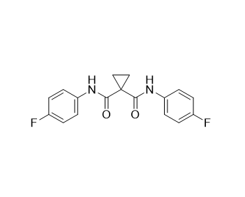 卡博替尼杂质07,N,N'-bis(4-fluorophenyl)cyclopropane-1,1-dicarboxamide