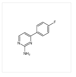 4-(4-氟苯基)-2-嘧啶胺,4-(4-Fluorophenyl)pyrimidin-2-amine