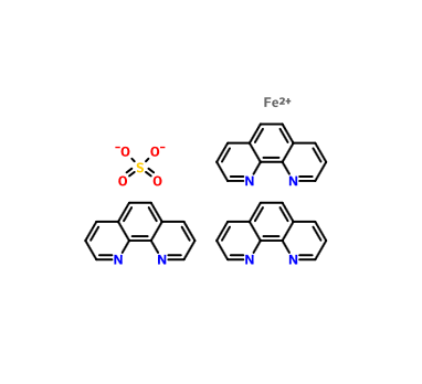 三(1,10-菲咯啉)硫酸铁,FERROIN