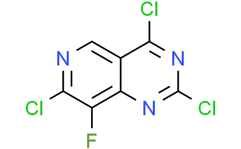 2,4,7-三氯-8-氟吡啶并[4,3-d]嘧啶,2,4,7-trichloro-8-fluoropyrido[4,3-d]pyrimidine