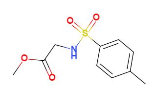 对甲苯磺酰甘氨酸甲酯,methyl 2-[(4-methylphenyl)sulfonylamino]acetate