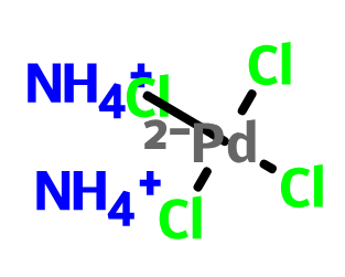 四氯二铵钯,Ammonium tetrachloropalladate(II)
