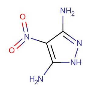 4-硝基-1H-吡唑-3,5-二胺,1H-Pyrazole-3,5-diamine,4-nitro-(9CI)