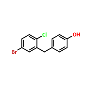 4-(5-溴-2-氯苄基)苯酚