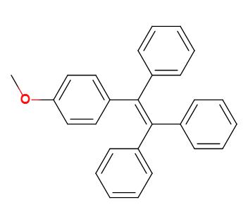 1-(4-甲氧苯基)-1,2,2-三苯乙烯,1-methoxy-4-(1,2,2-triphenylethenyl)benzene