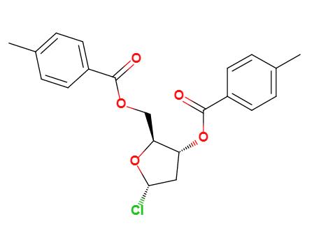1-氯-2-脱氧-3,5-二-O-对甲苯甲酰基-L-呋喃核糖,1-Chloro-2-deoxy-3,5-di-O-toluoyl-L-ribose