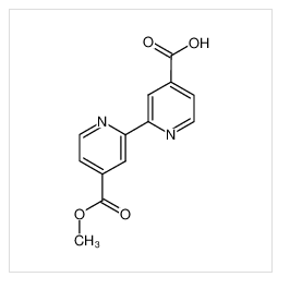 4-甲氧羰基-2,2'-聯(lián)吡啶-4-甲酸,4'-(methoxycarbonyl)-2,2'-bipyridine-4-carboxylic acid