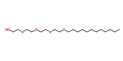 四聚乙二醇单月桂醚,3,6,9,12-Tetraoxatetracosan-1-ol