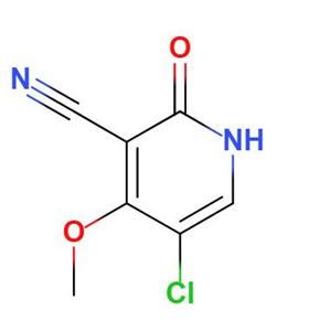 5-氯-3-氰基-4-甲氧基-2-(1H)吡啶酮,5-Chloro-3-Cyano-4-methony-2-(1H)-pyridinone