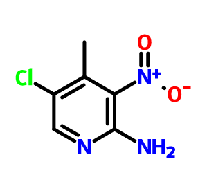 2-氨基-5-氯-4-甲基-3-硝基吡啶,2-AMINO-5-CHLORO-4-METHYL-3-NITROPYRIDINE