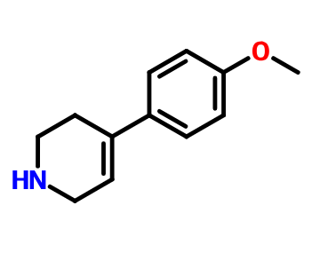 4-(4-METHOXY-PHENYL)-1,2,3,6-TETRAHYDRO-PYRIDINE,4-(4-METHOXY-PHENYL)-1,2,3,6-TETRAHYDRO-PYRIDINE