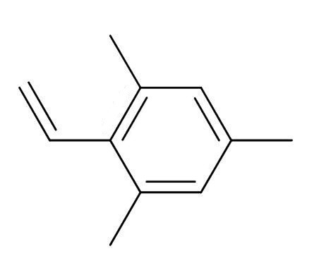 2,4,6-三甲基苯乙烯,1,3,5-Trimethyl-2-Vinylbenzene