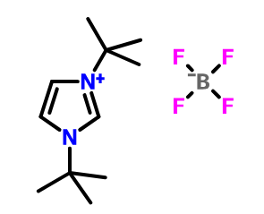 1,3-二叔丁基-1H-咪唑-3-鎓四氟硼酸盐,1,3-Di-tert-butyl-1H-imidazol-3-ium tetrafluoroborate