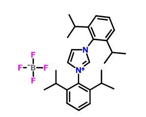 1,3-双(2,6-二异丙基苯基)-1H-咪唑-3-鎓四氟硼酸盐,1,3-Bis(2,6-diisopropylphenyl)-1H-imidazol-3-ium tetrafluoroborate