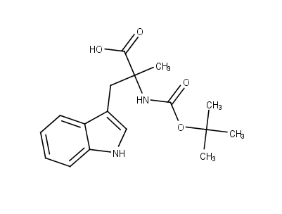 2-{[(tert-butoxy)carbonyl]amino}-3-(1H-indol-3-yl)-2-methylpropanoic acid