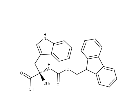 (2S)-2-({[(9H-fluoren-9-yl)methoxy]carbonyl}amino)-3-(1H-indol-3-yl)-2-methylpropanoic acid