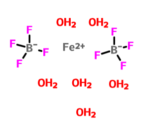 四氟硼酸鐵(II) 六水合物,Iron(II) tetrafluoroborate hexahydrate