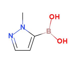 1-甲基-1H-吡唑-5-硼酸,(1-Methyl-1H-pyrazol-5-yl)boronic acid