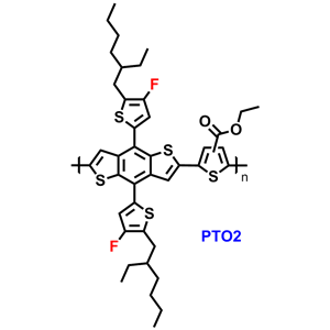 有机光电子聚合物给体PTO2,PTO2