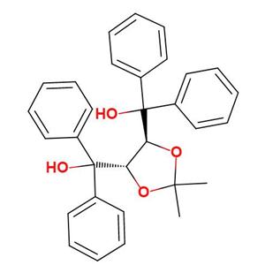 (4S,5S)-(2,2-二甲基-1,3-二氧戊环-4,5-二基)双(二苯基甲醇),[(4S,5S)-5-[hydroxy(diphenyl)methyl]-2,2-dimethyl-1,3-dioxolan-4-yl]-diphenylmethanol