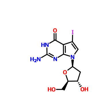 7-Deaza-7-碘-2'-脱氧鸟苷,7-DEAZA-7-IODO-2'-DEOXYGUANOSINE