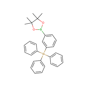 4,4,5,5-四甲基-2-[3-(三苯基甲硅烷基)苯基]-1,3,2-二氧杂硼烷