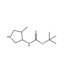 3-N-BOC-氨基-4-甲基-吡咯烷