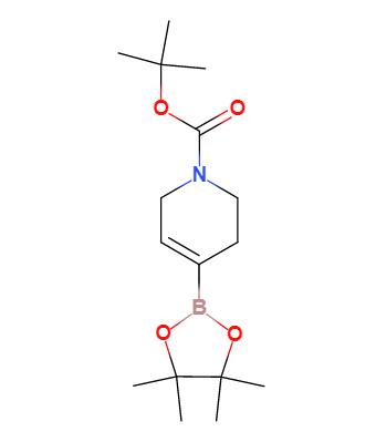N-Boc-1,2,5,6-四氢吡啶-4-硼酸频哪醇酯,tert-butyl 4-(4,4,5,5-tetramethyl-1,3,2-dioxaborolan-2-yl)-3,6-dihydro-2H-pyridine-1-carboxylate