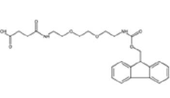 N-(FMOC-8-氨基-3-2,6-二氧杂辛基)琥珀酰胺酸,Fmoc-3-(2-(2-(2-aminoethoxy)ethoxy)ethylcarbamoyl) propanoic acid