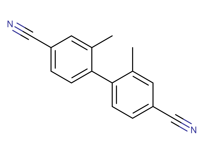 2,2'-dimethylbiphenyl-4,4'-dicarbonitrile,2,2'-dimethylbiphenyl-4,4'-dicarbonitrile