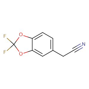 (2,2-二氟-苯并[1,3]二氧代-5-基)-乙腈,2-(2,2-difluoro-1,3-benzodioxol-5-yl)acetonitrile