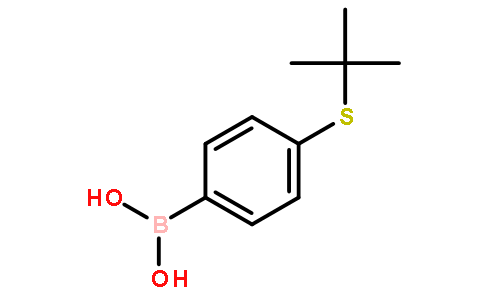 4-(叔丁基硫代)苯硼酸,(4-tert-butylsulfanylphenyl)boronic acid