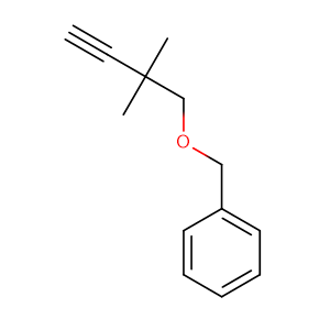 (((2,2-二甲基 - 丁-3-炔-1-基)氧基)甲基)苯,Benzene, [[(2,2-diMethyl-3-butyn-1-yl)oxy]Methyl]-