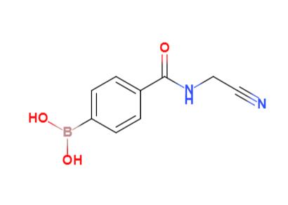 4-氰甲基氨基甲酰基苯硼酸,B-?[4-?[[(cyanomethyl)?amino]?carbonyl]?phenyl]?-Boronic acid