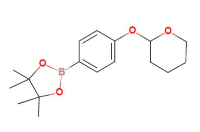 4-(四氢-2H-吡喃-2-基氧基)苯硼酸频那醇酯,4,4,5,5-tetramethyl-2-[4-(oxan-2-yloxy)phenyl]-1,3,2-dioxaborolane