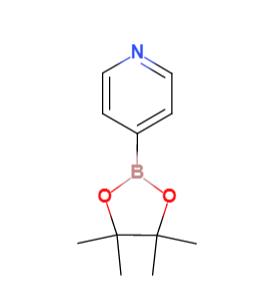 4-吡啶硼酸頻哪醇酯,4-(4,4,5,5-tetramethyl-1,3,2-dioxaborolan-2-yl)pyridine