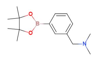 N,N-二甲基-1-(3-(4,4,5,5-四甲基-1,3,2-二噁硼烷-2-基)苯基)甲胺,N,N-dimethyl-1-[3-(4,4,5,5-tetramethyl-1,3,2-dioxaborolan-2-yl)phenyl]methanamine