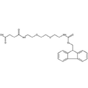 N-(FMOC-8-氨基-3-2,6-二氧杂辛基)琥珀酰胺酸,Fmoc-3-(2-(2-(2-aminoethoxy)ethoxy)ethylcarbamoyl) propanoic acid