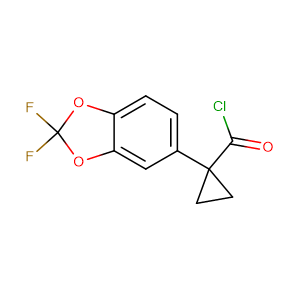 1-(2,2-二氟苯并[D] [1,3]二氧杂环戊烯-5-基)环丙烷甲酰氯